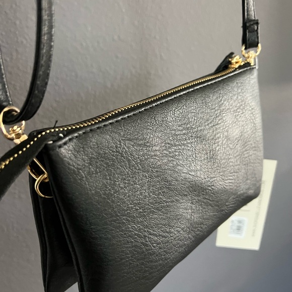 Black simple Crossbody Bag - Picture 2 of 5